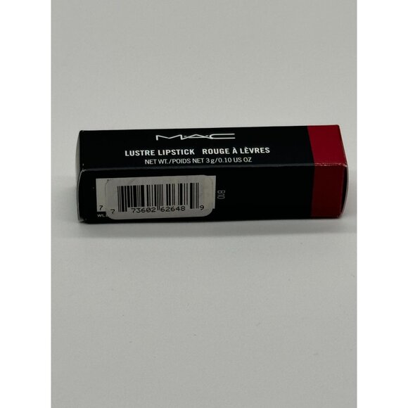 MAC Lustreglass Sheer-Shine Lipstick 502 Cockney 0.1 Oz / 3g - Picture 2 of 2